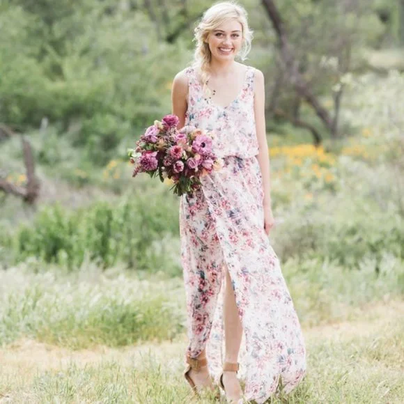 Show Me Your Mumu Cottagecore Floral Kendall Maxi Dress